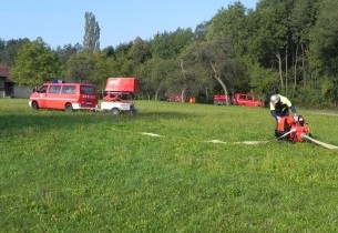 Občinska gasilska vaja 2012