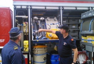 Obisk gasilcev v tovarni Boxmark - Feldbach