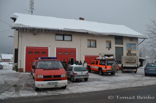 1. dan pomoči na Notranjskem v občini Vrhnika, natančneje v Verdu.