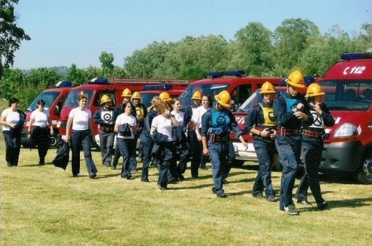Občinsko gasilsko tekmovanje v Ropoči 2010